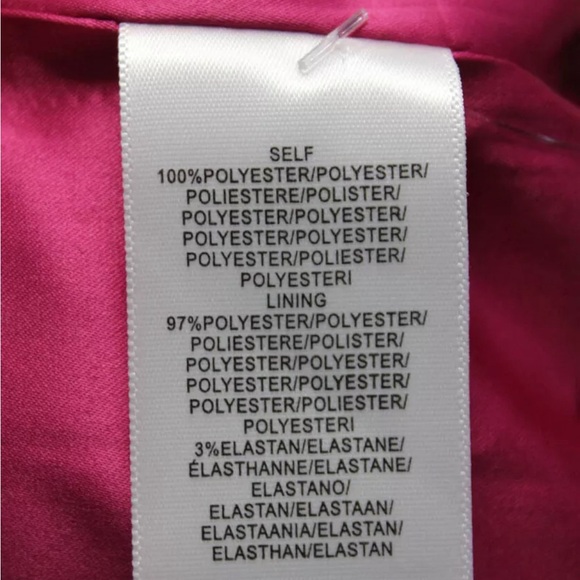 Milly Women's Round Neck Cap Sleeves Lined Lace Blouse Pink Size M - Picture 5 of 9